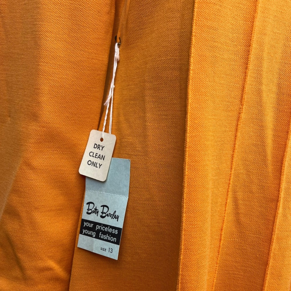 Vintage Betty Barclay Wool Knit Dress‎ Size 13 Made in USA Dead Stock with Tags - Picture 4 of 14